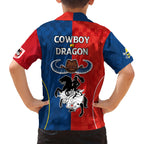 nrl-cowboys-combine-dragon-rugby-family-matching-off-shoulder-maxi-dress-and-hawaiian-shirt-sporty-style