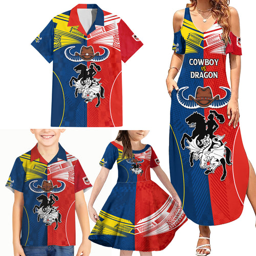 nrl-cowboys-combine-dragon-rugby-family-matching-summer-maxi-dress-and-hawaiian-shirt-sporty-style