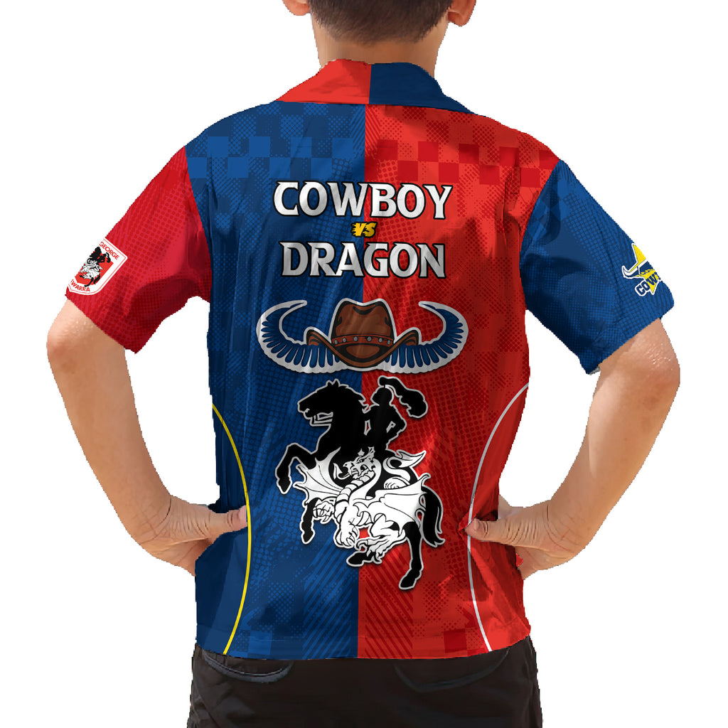 nrl-cowboys-combine-dragon-rugby-family-matching-summer-maxi-dress-and-hawaiian-shirt-sporty-style