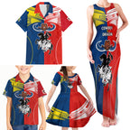 nrl-cowboys-combine-dragon-rugby-family-matching-tank-maxi-dress-and-hawaiian-shirt-sporty-style