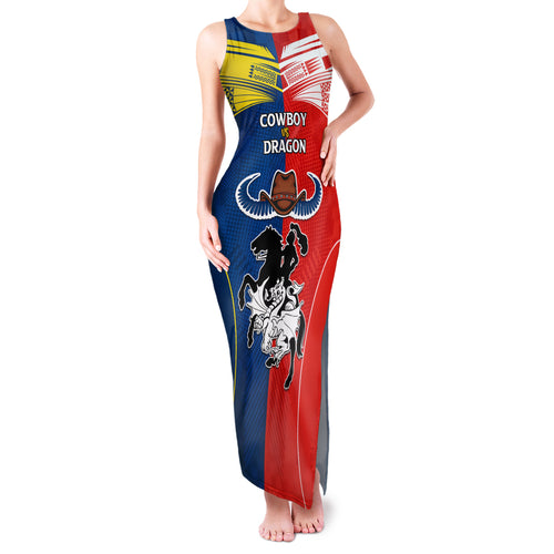 nrl-cowboys-combine-dragon-rugby-family-matching-tank-maxi-dress-and-hawaiian-shirt-sporty-style