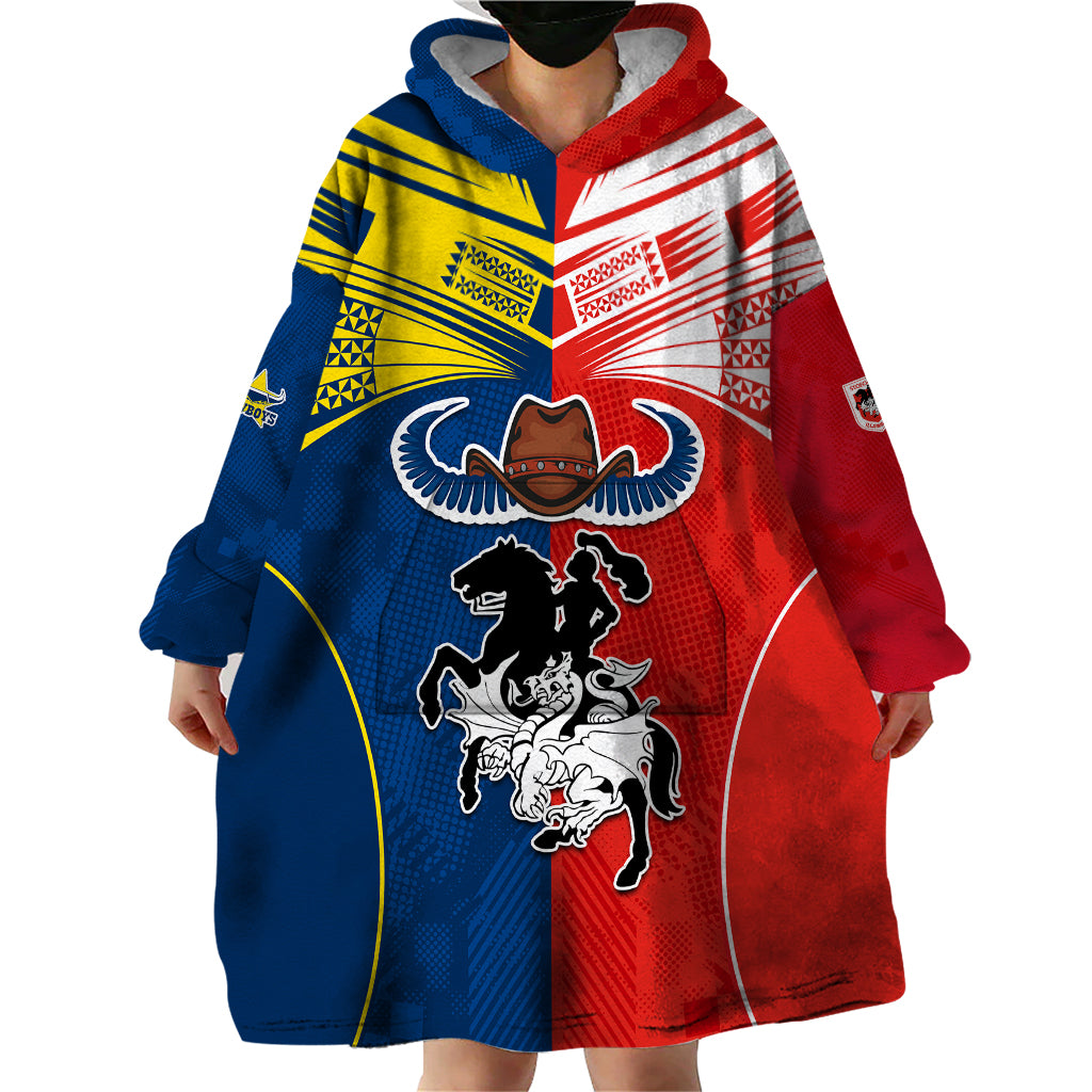 nrl-cowboys-combine-dragon-rugby-wearable-blanket-hoodie-sporty-style