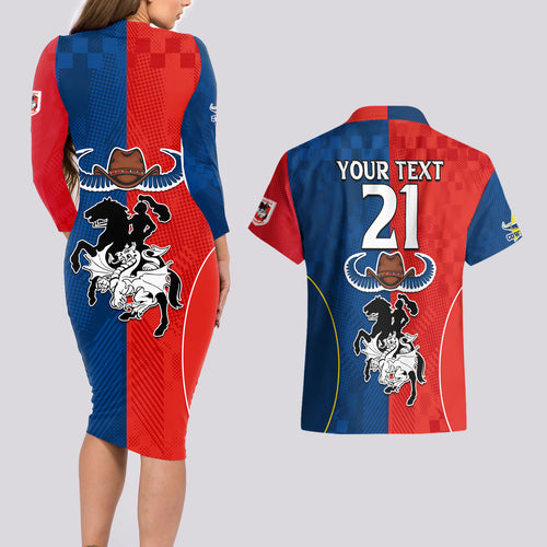 custom-nrl-cowboys-combine-dragon-rugby-couples-matching-long-sleeve-bodycon-dress-and-hawaiian-shirt-sporty-style