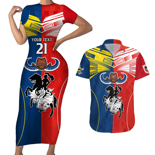 custom-nrl-cowboys-combine-dragon-rugby-couples-matching-short-sleeve-bodycon-dress-and-hawaiian-shirt-sporty-style