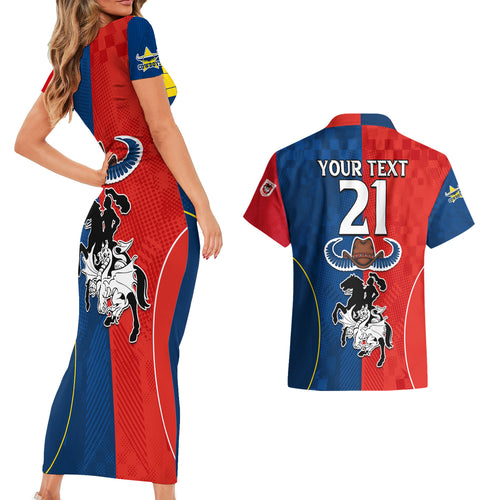 custom-nrl-cowboys-combine-dragon-rugby-couples-matching-short-sleeve-bodycon-dress-and-hawaiian-shirt-sporty-style
