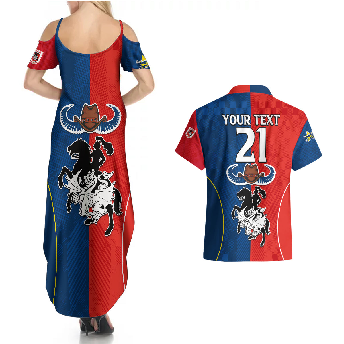 custom-nrl-cowboys-combine-dragon-rugby-couples-matching-summer-maxi-dress-and-hawaiian-shirt-sporty-style