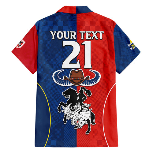 custom-nrl-cowboys-combine-dragon-rugby-family-matching-off-shoulder-short-dress-and-hawaiian-shirt-sporty-style