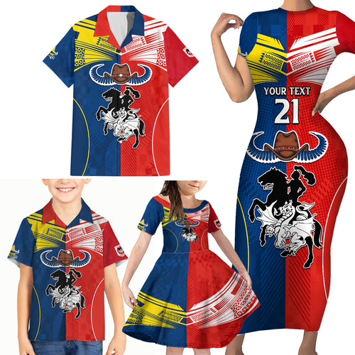 custom-nrl-cowboys-combine-dragon-rugby-family-matching-short-sleeve-bodycon-dress-and-hawaiian-shirt-sporty-style