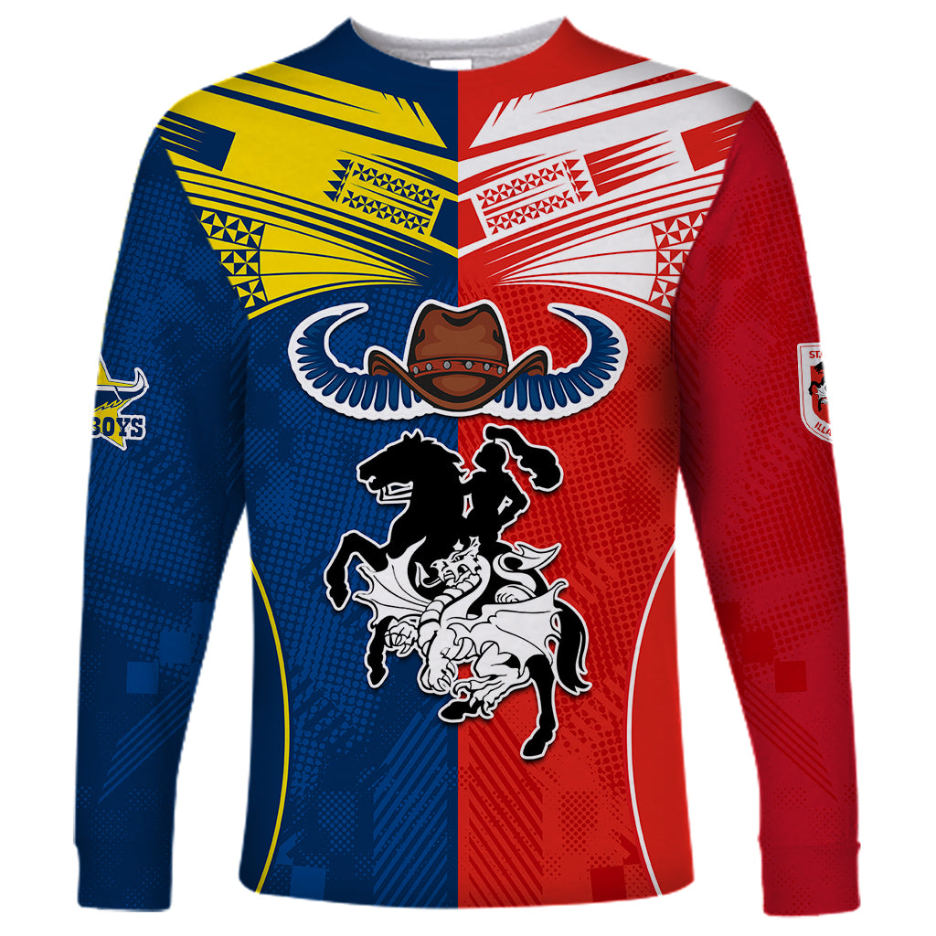 custom-nrl-cowboys-combine-dragon-rugby-long-sleeve-shirt-sporty-style