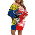 custom-nrl-cowboys-combine-dragon-rugby-off-shoulder-short-dress-sporty-style