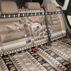 Aussie Echidna Back Car Seat Cover Merry Christmas