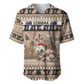 Aussie Echidna Baseball Jersey Merry Christmas