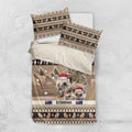 Aussie Echidna Bedding Set Merry Christmas