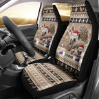 Aussie Echidna Car Seat Cover Merry Christmas