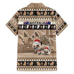 Aussie Echidna Family Matching Summer Maxi Dress and Hawaiian Shirt Merry Christmas