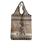 Aussie Echidna Grocery Bag Merry Christmas
