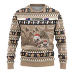 Aussie Echidna Ugly Christmas Sweater Merry Christmas