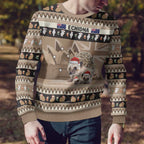 Aussie Echidna Ugly Christmas Sweater Merry Christmas