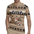 Aussie Echidna Rugby Jersey Merry Christmas