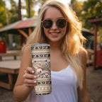 Aussie Echidna Skinny Tumbler Merry Christmas