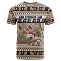 Aussie Echidna T Shirt Merry Christmas