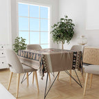 Aussie Echidna Tablecloth Merry Christmas