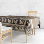Aussie Echidna Tablecloth Merry Christmas