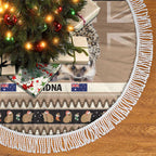 Aussie Echidna Tree Skirt Merry Christmas