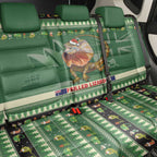 Aussie Frilled Lizard Back Car Seat Cover Merry Christmas