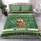 Aussie Frilled Lizard Bedding Set Merry Christmas