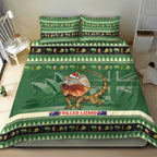 Aussie Frilled Lizard Bedding Set Merry Christmas