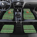 Aussie Frilled Lizard Car Mats Merry Christmas