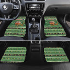 Aussie Frilled Lizard Car Mats Merry Christmas