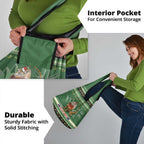 Aussie Frilled Lizard Grocery Bag Merry Christmas