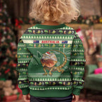 Aussie Frilled Lizard Kid Ugly Christmas Sweater Merry Christmas