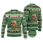 Aussie Frilled Lizard Ugly Christmas Sweater Merry Christmas