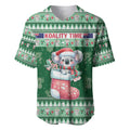 Aussie Koala Baseball Jersey Merry Christmas