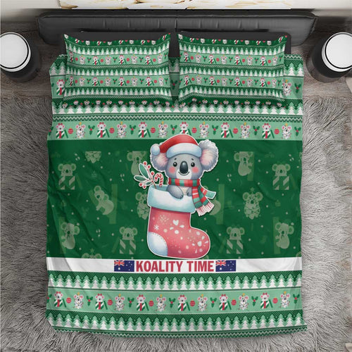 Aussie Koala Bedding Set Merry Christmas