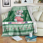 Aussie Koala Blanket Merry Christmas