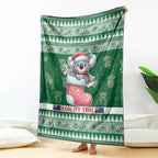 Aussie Koala Blanket Merry Christmas