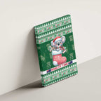 Aussie Koala Canvas Wall Art Merry Christmas