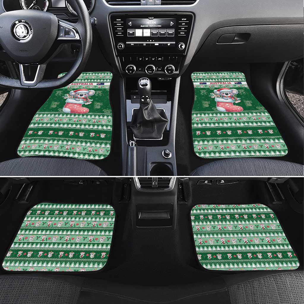 Aussie Koala Car Mats Merry Christmas