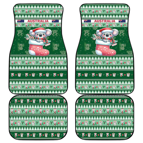 Aussie Koala Car Mats Merry Christmas