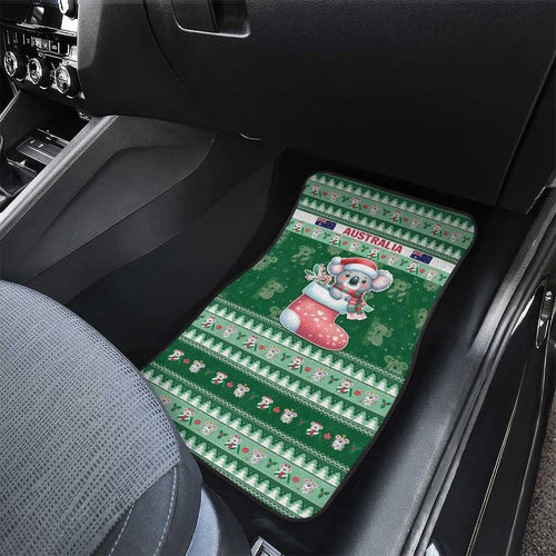 Aussie Koala Car Mats Merry Christmas