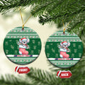 Aussie Koala Ceramic Ornament Merry Christmas