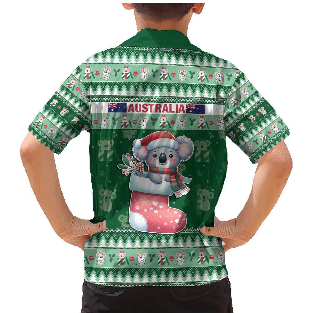 Aussie Koala Family Matching Mermaid Dress and Hawaiian Shirt Merry Christmas