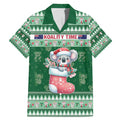 Aussie Koala Family Matching Mermaid Dress and Hawaiian Shirt Merry Christmas