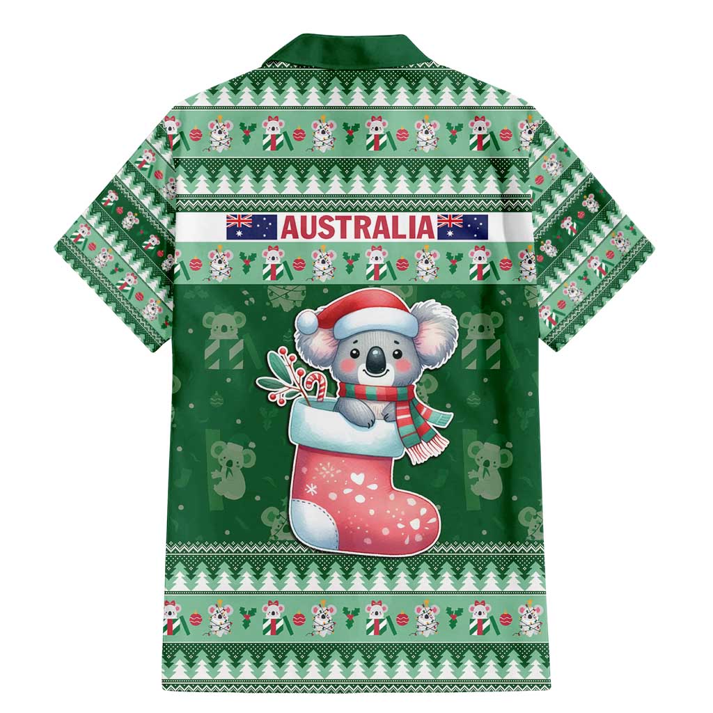 Aussie Koala Family Matching Mermaid Dress and Hawaiian Shirt Merry Christmas