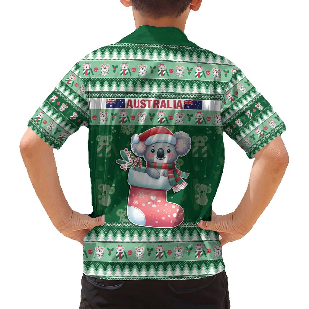 Aussie Koala Family Matching Tank Maxi Dress and Hawaiian Shirt Merry Christmas