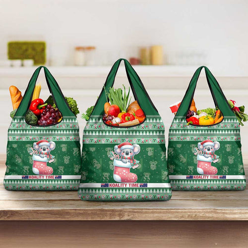 Aussie Koala Grocery Bag Merry Christmas